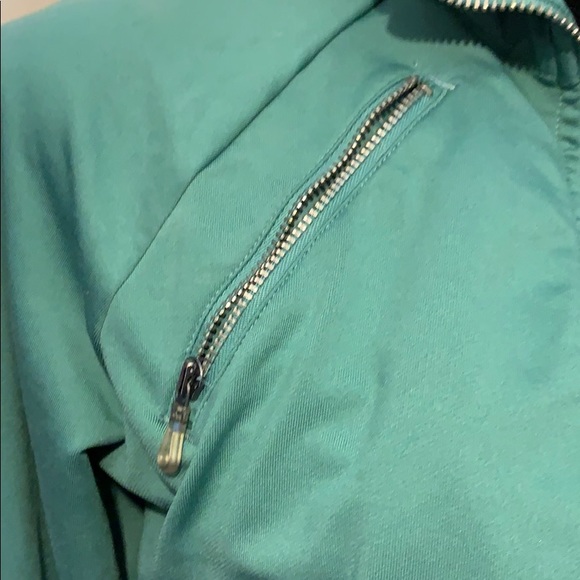 Adidas Climalite running jacket, turquoise, S - Picture 4 of 8